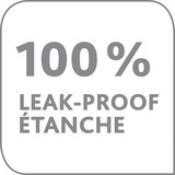 Emsa 518086 borraccia 600 ml Antracite, Bottiglia di acqua antracite, 600 ml, Antracite