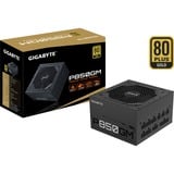 GIGABYTE P850GM alimentatore per computer 850 W 20+4 pin ATX ATX Nero, Alimentatore PC Nero, 850 W, 100 - 240 V, 50/60 Hz, 12 A, 6 A, Attivo