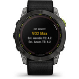 Garmin Enduro 2 Solar, Smartwatch Nero