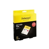 Intenso Top 2.5" 512 GB Serial ATA III MLC, Disco a stato solido Nero, 512 GB, 2.5", 520 MB/s, 6 Gbit/s, Bulk