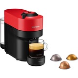 Krups XN9205, Macchina a capsula Nero/rosso scuro