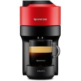 Krups XN9205, Macchina a capsula Nero/rosso scuro