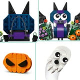 LEGO Corona di Halloween, Giochi di costruzione Addobbo con Pipistrelli, Zucche, Fantasmi e Ragnatele, Regalo per Ragazze e Ragazzi da 12+, Set da costruzione, 12 anno/i, Plastica, 617 pz, 641 g
