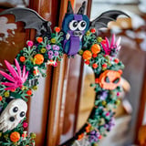 LEGO Corona di Halloween, Giochi di costruzione Addobbo con Pipistrelli, Zucche, Fantasmi e Ragnatele, Regalo per Ragazze e Ragazzi da 12+, Set da costruzione, 12 anno/i, Plastica, 617 pz, 641 g