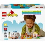 LEGO DUPLO 10447 Ambulanza e Autista, Giocattolo Educativo per Bambini 2+, Giochi Didattici di Sviluppo Abilità Socio-Emotive, Giochi di costruzione Giocattolo Educativo per Bambini 2+, Giochi Didattici di Sviluppo Abilità Socio-Emotive, Set da costruzione, 2 anno/i, Plastica, 19 pz, 422 g