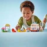 LEGO DUPLO Ambulanza e autista, Giochi di costruzione Set da costruzione, 2 anno/i, Plastica, 19 pz, 422 g