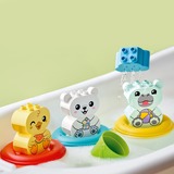 LEGO DUPLO Ora del bagnetto: Treno degli animali galleggiante, Giochi di costruzione Set da costruzione, 1,5 anno/i, Plastica, 14 pz, 447 g