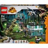 LEGO Jurassic World L’attacco del Giganotosauro e del Terizinosauro Set da costruzione, 9 anno/i, Plastica, 658 pz, 1,48 kg