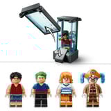 LEGO ONE PIECE 75637 La Tenda del Circo di Bagy il Clown, Giocattolo con 4 Minifigure e 2 Poster Ricercato, Regalo Bambini 8+, Giochi di costruzione Giocattolo con 4 Minifigure e 2 Poster Ricercato, Regalo Bambini 8+, Set da costruzione, 8 anno/i, Plastica, 573 pz, 698 g