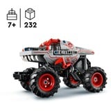 LEGO Technic Pull-back Monster Jam™ ThunderROARus™, Giochi di costruzione Set da costruzione, 7 anno/i, Plastica, 232 pz, 439 g