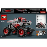 LEGO Technic Pull-back Monster Jam™ ThunderROARus™, Giochi di costruzione Set da costruzione, 7 anno/i, Plastica, 232 pz, 439 g