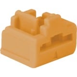 Lindy 47898 clip sicura Bloccaporte RJ-45 Arancione Acrilonitrile butadiene stirene (ABS) 20 pz, Castello arancione , Bloccaporte, RJ-45, Arancione, Acrilonitrile butadiene stirene (ABS), 20 pz, Sacchetto di politene