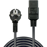 Lindy Stromversorgung Nero 2 m CEE7/4 IEC C19, Cavo Nero, 2 m, CEE7/4, IEC C19