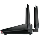 Netgear Nighthawk XR1000 WiFi 6 Gaming Router router wireless Gigabit Ethernet Dual-band (2.4 GHz/5 GHz) Nero Wi-Fi 6 (802.11ax), Dual-band (2.4 GHz/5 GHz), Collegamento ethernet LAN, Nero, Router da tavolo