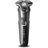Philips Serie 5000 S5887/13, Rasoio carbonico/grigio, Rotazione, Grigio, SteelPrecision blades, Pulsanti, LED, SH71