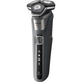 Philips Serie 5000 S5887/13, Rasoio carbonico/grigio, Rotazione, Grigio, SteelPrecision blades, Pulsanti, LED, SH71