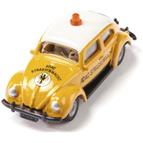 SIKU VW Beetle ADAC Modellino di macchina classica Preassemblato, Veicolo modello Modellino di macchina classica, Preassemblato, Qualsiasi tipo, Metallo, Plastica, Giallo, Non adatto per bambini con età inferiore ai 36 mesi