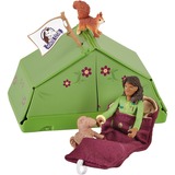 Schleich HORSE CLUB Sarah's Camping Adventure, Gioco figura Azione/Avventura, 5 anno/i, Multicolore
