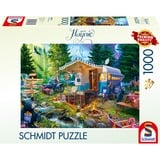 Schmidt Spiele Jeff Haynie: Con il caravan in montagna, Puzzle 