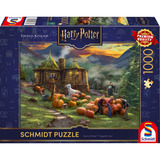 Schmidt Spiele Thomas Kinkade Studios: Harry Potter - La capanna di Hagrid, Puzzle 