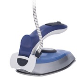 Severin BA 3234 ferro da stiro Ferro da stiro a secco e a vapore Acciaio inossidabile Blu, Argento 1000 W argento/Blu, Ferro da stiro a secco e a vapore, Acciaio inossidabile, Blu, Argento, 0,050 L, 1000 W, 115 / 230 V