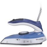 Severin BA 3234 ferro da stiro Ferro da stiro a secco e a vapore Acciaio inossidabile Blu, Argento 1000 W argento/Blu, Ferro da stiro a secco e a vapore, Acciaio inossidabile, Blu, Argento, 0,050 L, 1000 W, 115 / 230 V