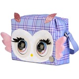 Spin Master Purse Pets, Print Perfect Hoot Couture Owl, animale giocattolo e borsa interattiva con oltre 30 effetti sonori e reazioni, giocattoli per bambine dai 5 anni in su viola/Rosa, Purse Pets , Print Perfect Hoot Couture Owl, animale giocattolo e borsa interattiva con oltre 30 effetti sonori e reazioni, giocattoli per bambine dai 5 anni in su, Bambino/Bambina, 5 anno/i, Sonoro