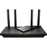 TP-Link Archer AX55 router wireless Gigabit Ethernet Dual-band (2.4 GHz/5 GHz) Nero Nero, Wi-Fi 6 (802.11ax), Dual-band (2.4 GHz/5 GHz), Collegamento ethernet LAN, Nero, Router da tavolo