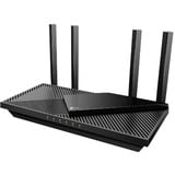 TP-Link Archer AX55 router wireless Gigabit Ethernet Dual-band (2.4 GHz/5 GHz) Nero Nero, Wi-Fi 6 (802.11ax), Dual-band (2.4 GHz/5 GHz), Collegamento ethernet LAN, Nero, Router da tavolo