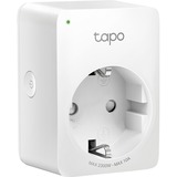 TP-Link Tapo P100 presa intelligente 2300 W Bianco, Presa commutata bianco, Interno, Bianco, Policarbonato (PC), Potenza, status, CE, RoHS, Android 4.4, Android 5.0, Android 5.1, Android 6.0, Android 7.0, Android 7.1, Android 7.1.2,...