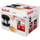Tefal Uno FF215D Singolo 1,8 L Indipendente 1600 W Friggitrice Nero, Acciaio inox accaio/Nero, Friggitrice, 1,8 L, 1 kg, 1,8 L, 150 °C, 190 °C