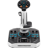 Thrustmaster Sol-R 1 Nero, Bianco USB Flightstick Analogico/Digitale PC, Joystick Nero/Bianco, Flightstick, PC, Analogico/Digitale, Cablato, USB, USB tipo-C