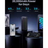 UGREEN PB312 20.000mAh 22.5W Powerbank, Powerbank  Nero