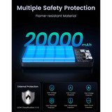 UGREEN PB312 20.000mAh 22.5W Powerbank, Powerbank  Nero