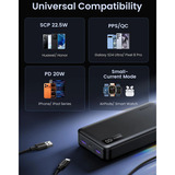 UGREEN PB312 20.000mAh 22.5W Powerbank, Powerbank  Nero