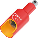 Wera 781 VDE A/B - Pezzo di collegamento 1/4", Adattatore chiave combinata  rosso