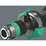 Wera 838 RA-R L Porta inserti manuale con funzione a cricchetto, Cacciavite Nero/Verde
