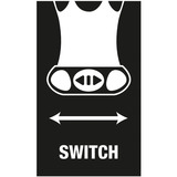 Wera 838 RA-R L Porta inserti manuale con funzione a cricchetto, Cacciavite Nero/Verde