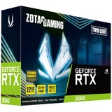 ZOTAC GAMING GeForce RTX 3060 Twin Edge NVIDIA 12 GB GDDR6 GeForce RTX 3060, 12 GB, GDDR6, 192 bit, 7680 x 4320 Pixel, PCI Express x16 4.0