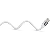 goobay Cavo Ethernet USB-A 3.2 Gen1 con connettore > connettore RJ-45, Scheda di rete bianco