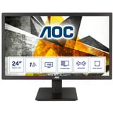 AOC E2475SWJ ricondizionato, Monitor LED Nero