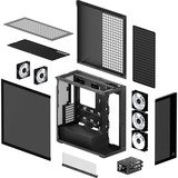 ARCTIC ACPCC00015A, Chassis Tower Nero (opaco)
