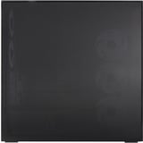 ARCTIC Xtender Black (Tinted Glass) Midi Tower Nero, Chassis Tower Nero (opaco), Midi Tower, PC, Nero, EATX, Metallo, Vetro temperato, Gaming