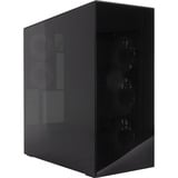 ARCTIC Xtender (Black) Midi Tower Nero, Chassis Tower Nero (opaco), Midi Tower, PC, Nero, EATX, Metallo, Vetro temperato, Gaming