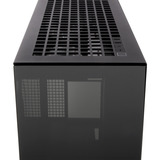 ARCTIC Xtender (Black) Midi Tower Nero, Chassis Tower Nero (opaco), Midi Tower, PC, Nero, EATX, Metallo, Vetro temperato, Gaming