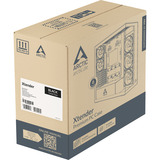 ARCTIC Xtender (Black) Midi Tower Nero, Chassis Tower Nero (opaco), Midi Tower, PC, Nero, EATX, Metallo, Vetro temperato, Gaming