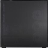 ARCTIC Xtender (Black) Midi Tower Nero, Chassis Tower Nero (opaco), Midi Tower, PC, Nero, EATX, Metallo, Vetro temperato, Gaming