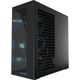 ARCTIC Xtender (Black) Midi Tower Nero, Chassis Tower Nero (opaco), Midi Tower, PC, Nero, EATX, Metallo, Vetro temperato, Gaming