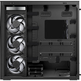 ARCTIC Xtender (Black) Midi Tower Nero, Chassis Tower Nero (opaco), Midi Tower, PC, Nero, EATX, Metallo, Vetro temperato, Gaming