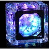Alphacool 17464 parte e accessorio del sistema di raffreddamento del computer Indicatore di flusso, Indicatori di flusso trasparente, Indicatore di flusso, Plexiglass, Nero, Trasparente, 1/4", 3-pin, 45 mm
